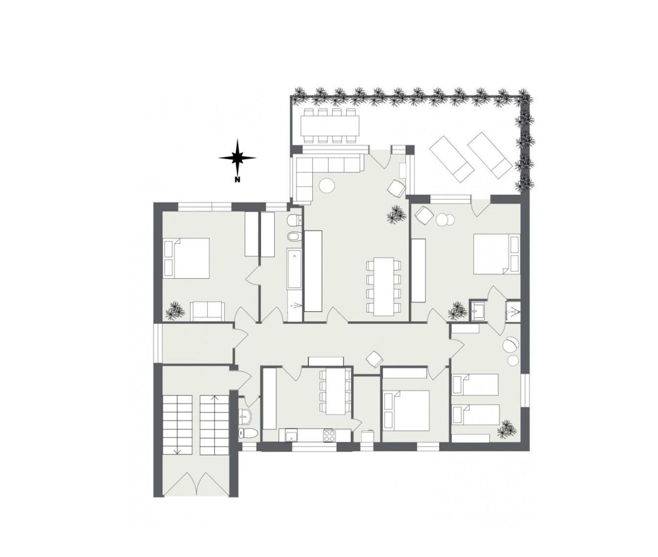 5-Zimmer-Appartement In Historischer Privatvilla, Meran Zentrum, Kostenloser Parkplatz Екстер'єр фото
